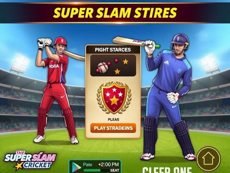 Super Slam Cricket Game Features